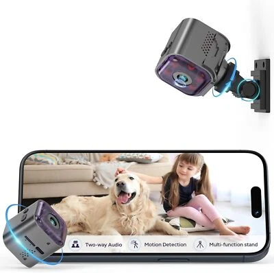 Mini wireless camera with telephone application, bidirectional audio - Bild 1 von 4