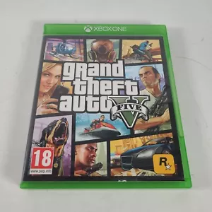 Grand Theft Auto V 5 Xbox One Action Adventure Video Game Manual Map PAL - Picture 1 of 4