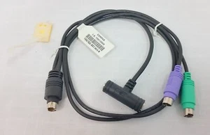 Compaq 196762-001 rev B Remote Insight Lights Out Keyboard Mouse Adapter Cable - Picture 1 of 5