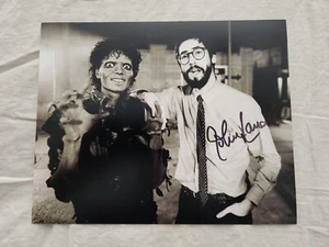 JOHN LANDIS signiert 8x10 THRILLER legendärer Regisseur JSA PSA Beckett AUTHENTISCH - Bild 1 von 1