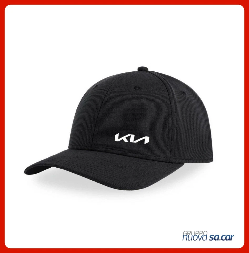 Cappello Cappellino Uomo Con Visiera Auto Kia Originale Ufficiale Ricamato Sport - Immagine 1 di 1