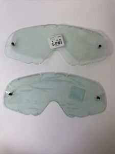 2 X Replacement Lens for Oakley Crowbar Goggles - Clear