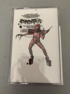 lady gaga Chromatica cassette CLEAR!URBAN OUTFITTERS!LTD only 🇺🇸!sealed!RARE! - Picture 1 of 4