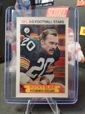 1980 Stop 'n Go NFL 3-D Football Stars - Rocky Bleier #16 - Image 1 of 4