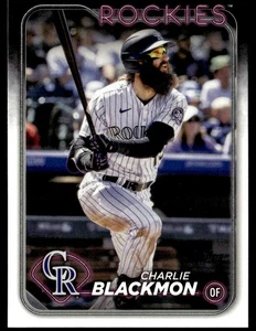 2024 Topps Charlie Blackmon Colorado Rockies #431 - Picture 1 of 2