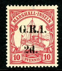 Germany 1900 New Britain 2d/10pf Carmine First Setting Scott #3 Mint S549 - Picture 1 of 6