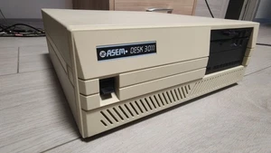 PC DESKTOP ASEM DESK 3011 NEC 8086 512KB RAM FLOPPY 5,25" DOS 3.2 IBM CGA RARE - Bild 1 von 14