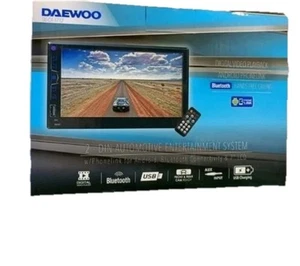 Daewoo DEGA1712 7” Car Stereo Double DIN Bluetooth Android PhoneLink USB  - Picture 1 of 6