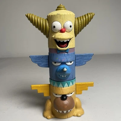 Figura de acción Kamp Krusty Totem Pole SOLO Los Simpson McFarlane 2007 Foto 1 de 4