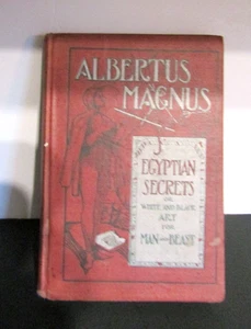 Albertus Magnus ÄGYPTISCHE GEHEIMNISSE WEISSE UND SCHWARZE KUNST FÜR MENSCH & TIER - Bild 1 von 7
