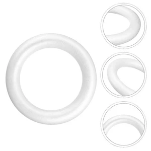  36pcs Diy Foam Wreath Rings For Crafts Polystyrene Circles Small Wreath Foam - Picture 1 of 12