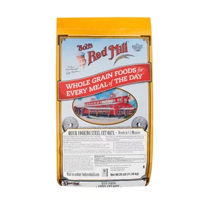 Bob's Red Mill Schnellkochen Stahl geschnitten Haferflocken Glutenfrei Haferflocken 25 Pfund Beutel - Bild 1 von 3