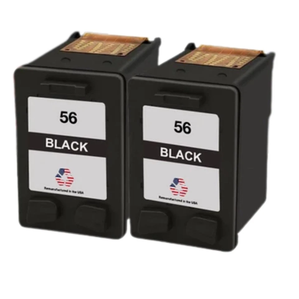 DoorStepInk Compatible Ink Cartridges for HP 56 Black / 57 Color Variation-USA - Image 1 of 1