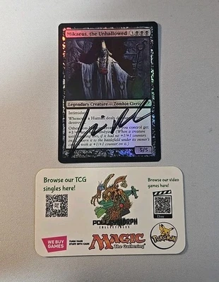 Mikaeus, the Unhallowed - [Foil]	Dark Ascension LP Signed By Artist Chris Rahn - Image 1 of 2