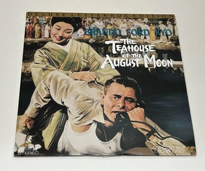 The Teahouse of the August Moon Marlon Brando Machiko Kyo geisha girl LASER DISC - Imagem 1 de 4
