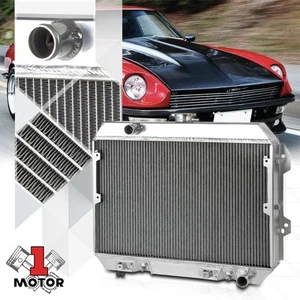 Aluminum 3 Row Core Performance Radiator for 75-78 Datsun 280Z Fairlady Z S130 - Picture 1 of 10