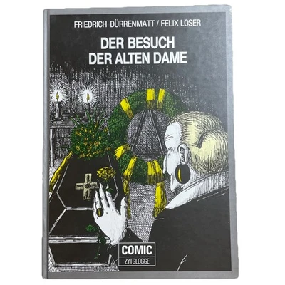 Der Besuch der alten Dame Friedrich Dürrenmatt Graphic Novel Felix Loser Comic - Bild 1 von 4