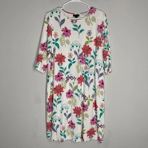 Vestido floral para mujer Jill Wearever Collection manga M 3/4 rayón elástico - Imagen 1 de 10