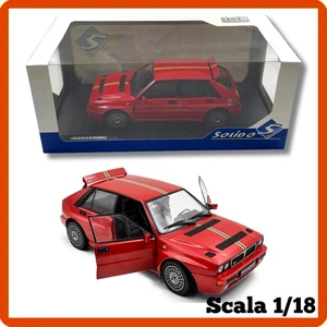 Modellino auto statico scala 1/18 LANCIA DELTA HF INTEGRALE EDIZIONE 1995 Solido - Foto 1 di 6