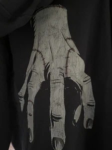 Sudadera con capucha grande de doble cara Wednesday Thing - Imagen 1 de 3