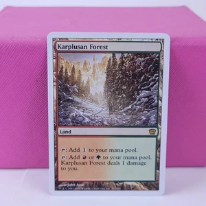 9th Edition #321 Karplusan Forest Regular Non-Foil Rare MTG Magic the Gathering - Picture 1 of 19