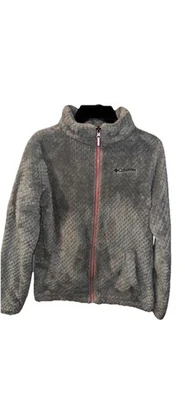 Columbia Girls size large ' Cloud Chaser Full Zip Fleece Jacket in grey  - Image 1 of 2