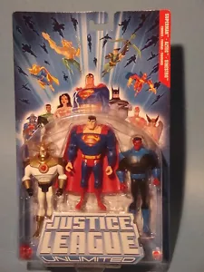LIGA DE LA JUSTICIA ILIMITADA SUPERMAN, AZTEK Y SINESTRO ¡PAQUETE DE TRES! ¡Nuevo! - Imagen 1 de 1