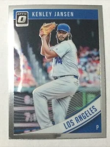 2018 Donruss Optic Kenley Jansen #100 Los Angeles Dodgers Baseball Card Parallel - Picture 1 of 12
