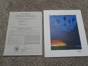 MARKO MAVROVICH "HOW SWEET IT IS" 2021 11 7/8" X 10" LITHOGRAPH SIGNATURE COA - Picture 1 of 11