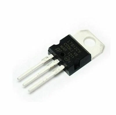 10Pcs L7812CV LM7812 L7812 TO-220 Voltage Regulator IC AL - Image 1 of 2