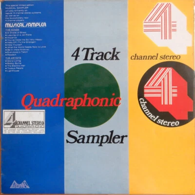 Various - 4 Track Quadrophonic Sampler (LP, Comp, Quad, M/Print) (Near Mint (NM  - Image 1 of 4