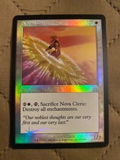 MTG - Nova Cleric Onslaught Foil, Light Play