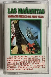 MARIACHI MEXICO DE PEPE VILLA - LAS MAÑANITAS - MEXICAN TAPE ALBUM - Picture 1 of 4
