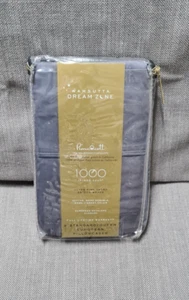 Set of 2 Pillowcases Wamsutta Pima Cott 1000 TC GREY *New! - Picture 1 of 2