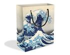The Great Wave Medium Gift Bag – Vintage Hokusai Stylish Birthday Idea
