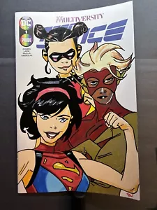 DC Teen Justice opera d'arte personalizzata COA borsa/tavola fumetto variante 1 orgoglio - Foto 1 di 5