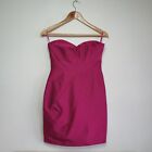Womens Coast Dress Pink Strapless  wedding occasions party UK 10 NEW
