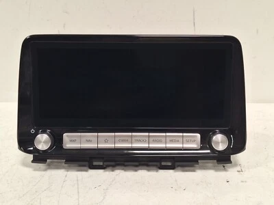 HYUNDAI KONA 2018-2022 SAT NAV RADIO MULTIMEDIA HEAD UNIT 96560-K4620NVC GENUINE - Image 1 of 4