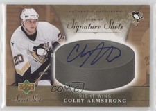 2006-07 Upper Deck Sweet Shot Signature Shots Colby Armstrong #SS-CA Auto
