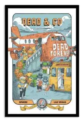 HOME DECOR Dead And Company August 1-10 2024 Sphere Las Vegas NV Poster