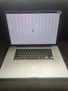 macbook pro 17 inch 2011 2.2GHz Intel core i7 8GB RAM see photo  Read  Good Batt - Picture 1 of 13