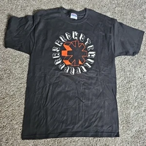 2007 Red Hot Chili Peppers Black Size Medium Rock Band Short Sleeve Shirt - Picture 1 of 8