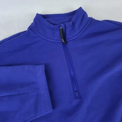 Sudadera Athleta Mujer Altitude Polartec Media Cremallera Grande Púrpura Bolsillo con Cremallera Nueva con Etiquetas Foto 1 de 4