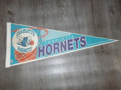 Charlotte Hornets Pennant Vintage NBA - Image 1 of 4