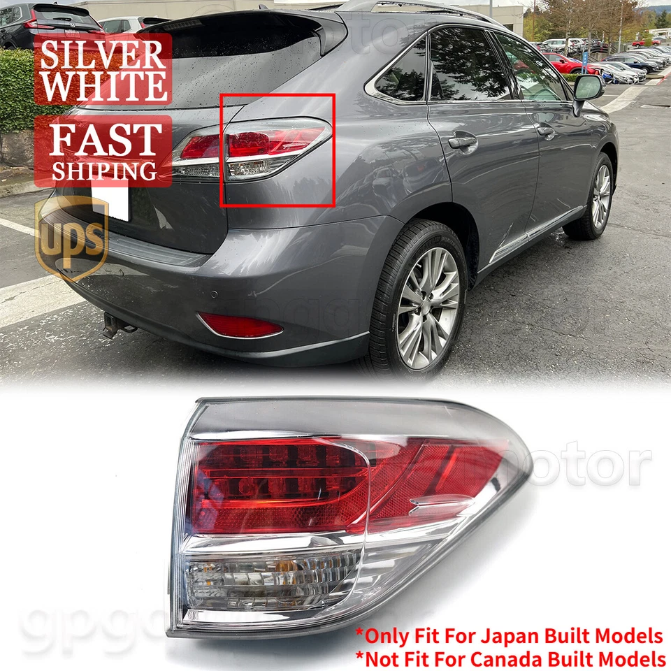 Luz trasera lateral derecha del pasajero para Lexus RX350 RX450h 2013-2015  Foto 1 de 4
