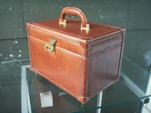 Schminkbox, Beauty Koffer Beauty Case Bag aus Leder - Bild 1 von 18