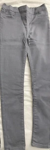 Denim Co Girls 10-11 yrs 146cm Denim Jeans Jegging Pants Dark Gray Elastic Waist - Picture 1 of 4