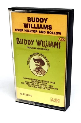 Buddy Williams–Over Hilltop And Hollow Cassette Compilation 1985 Australia - Image 1 of 2