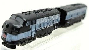 Z scale Rokuhan ST012-2 Powered NYC EMD F7A/B Loco SET w/opt Mkln cplrs #4 - Picture 1 of 11