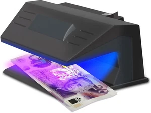 Falschgeld Note Detektor Bank Checker geschmiedet Tester UV gefälscht Schwarzlicht - Bild 1 von 7